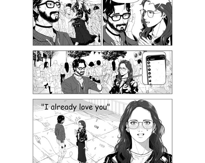 Personalized Custom Comic Book Comic Strip Gift