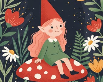 Ilustración personalizada de libros infantiles, artista disponible para contratar.