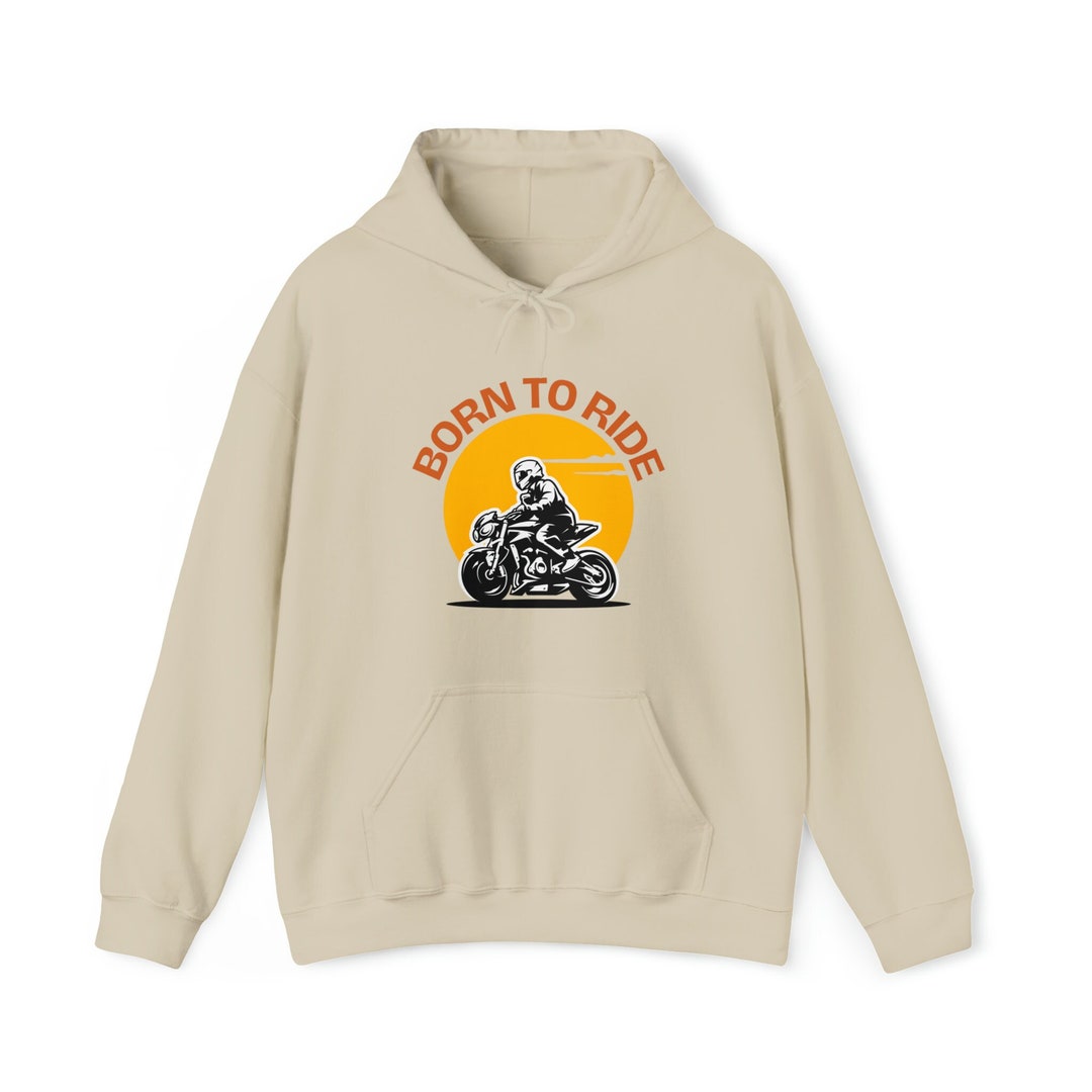 Born to Ride Hoodie, Biker Hoodies, Motorcycle Hoodies, Hoodies for