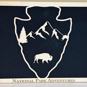 National Park Travel Push Pin Board