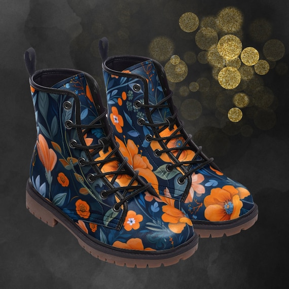 Blue and orange boots clearance