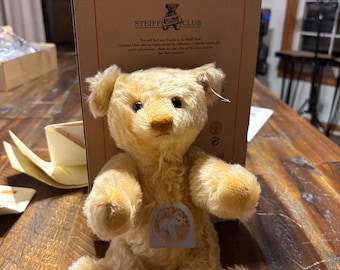 Steiff 2004 Teddy Bear With Elephant Stencil EAN 038969 - Etsy