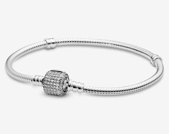 Pandora Pave-armbanden met slangenketting