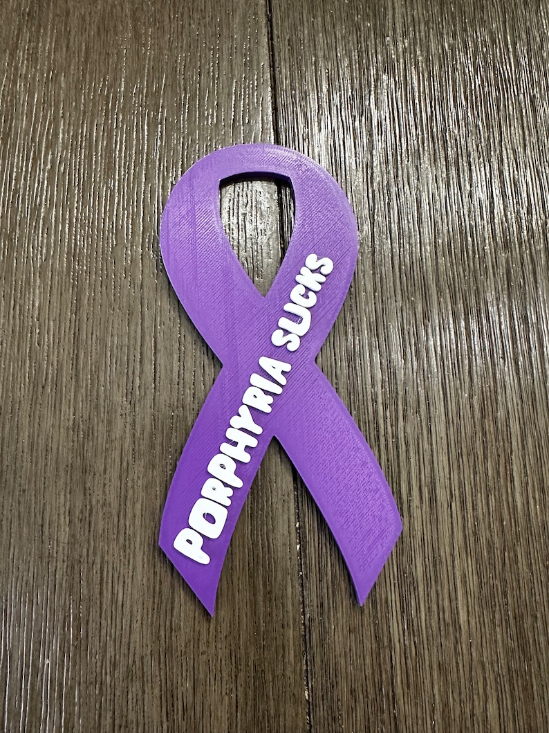 Illness support ribbon magnets zdjęcie 1