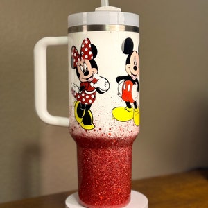 Mickey & Minnie Disney Inspired Stanley Tumbler