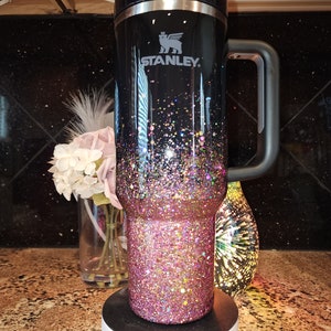 Blingy Glitter Ombre Chunky/Stor Glitter Tumbler