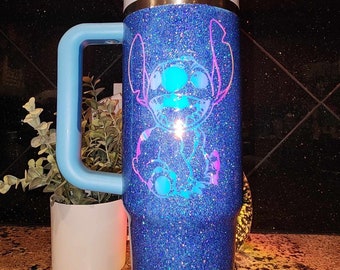Stitch Disney Lilo & Stitch Inspired Custom Tumbler