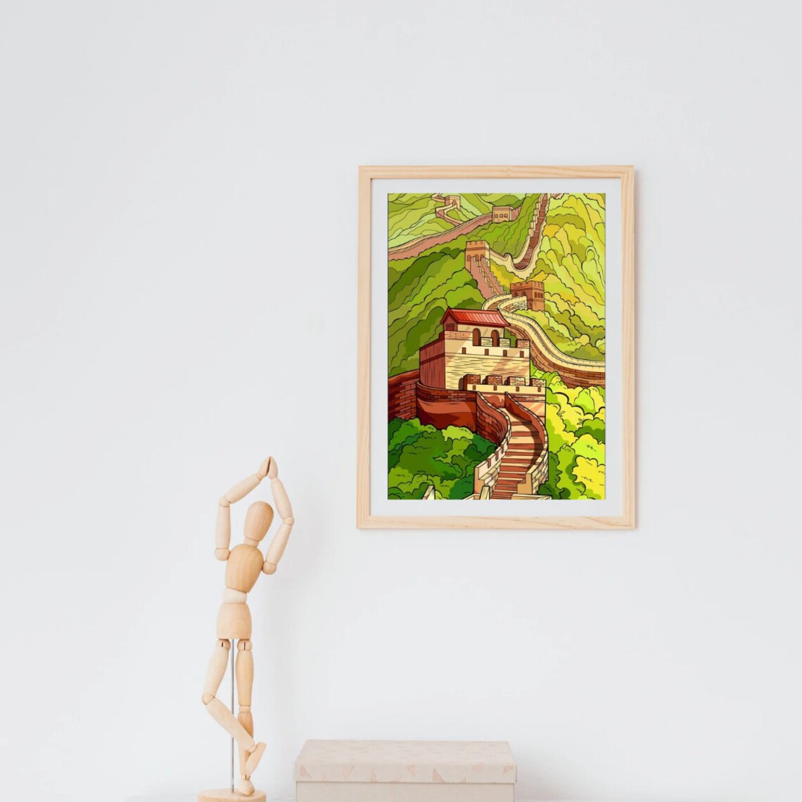 Digital House Paintingdigital Download Wall Hanging House Etsy