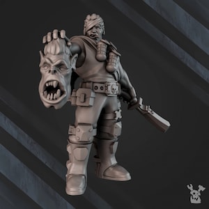 Sylvezter the Einzelkampfer | Sci-Fi | Wargaming | 28mm Scale
