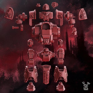 Crimson Wings Heavy Walker | Sci-Fi | Wargaming | 28mm Scale