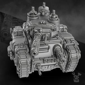 Steamguard Heavy Battle Tank Yaris | Sci-Fi | Wargaming | 28mm Scale