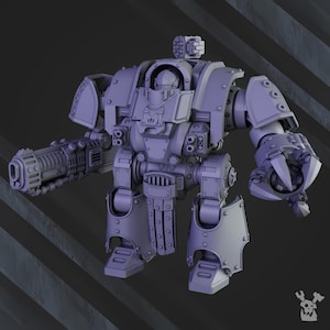 Space Knights Heavy Walker | Sci-Fi | Wargaming | 28mm Scale