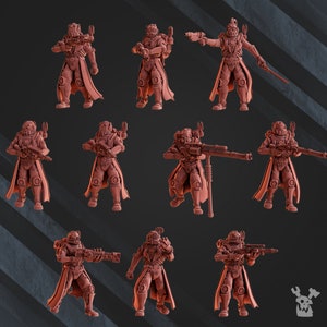 Machine Cult Scout Warriors | Sci-Fi | Wargaming | 28mm Scale