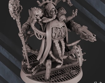 Kardinal of the Machine Cult | Sci-Fi | Wargaming | 28mm Scale