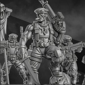 The Ork Slayers Squad Build Kit | Sci-Fi | Wargaming | 28mm Scale