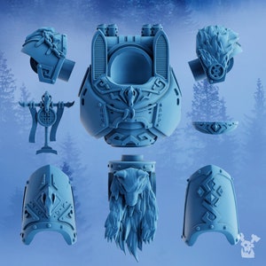 Ancient Stormdread Bits | Sci-Fi | Wargaming | 28mm Scale