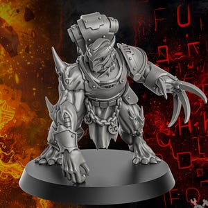 Blessed Tor&#39;da Rek Warrior | Sci-Fi | Wargaming | 28mm Scale