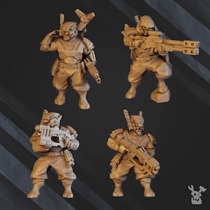 Midnight Sun Covenant Operations Team 2 | Sci-Fi | Wargaming | 28mm Scale