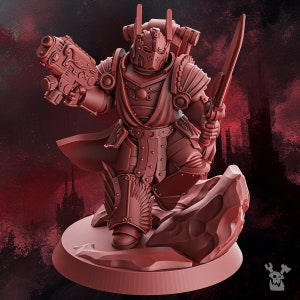 Crimson Wings Flamingo Mascot | Sci-Fi | Wargaming | 28mm Scale