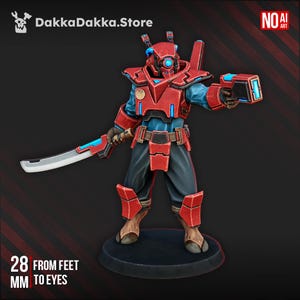 MSC Breakout Model Promo Model | Sci-Fi | Wargaming | 28mm Scale
