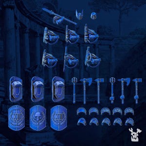 Vexillum Veterans Upgrade Pack | Sci-Fi | Wargaming | 28mm Scale