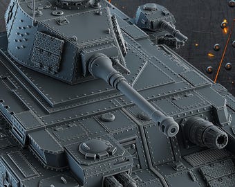 Kolossale Kampfpanzer | Sci-Fi | Wargaming | 28mm Scale
