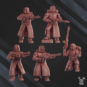Frostborn Infantry Squad | Sci-Fi | Wargaming | 28mm Scale
