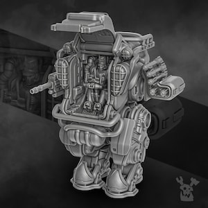 Steamguards Heavy Walker | Sci-Fi | Wargaming | 28mm Scale
