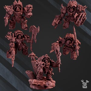 Pandemic Destroyer Squad | Sci-Fi | Wargaming | 28mm Scale