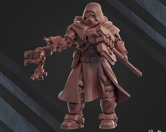 Machine Cult Engineer | Sci-Fi | Wargaming | 28mm Scale