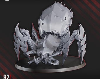 Figurine Malanthrope Tyranid Forge World – Warhammer 40k – OOP Bien Peint