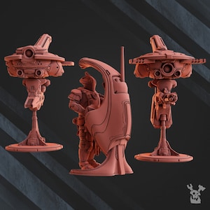 Black Sun Covenant Drones Upgrade | Sci-Fi | Wargaming | 28mm Scale