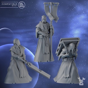 Retinue of Pilgrims | Sci-Fi | Wargaming | 28mm Scale