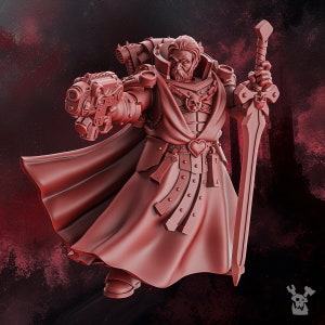 Great Curator Mathias | Sci-Fi | Wargaming | 28mm Scale