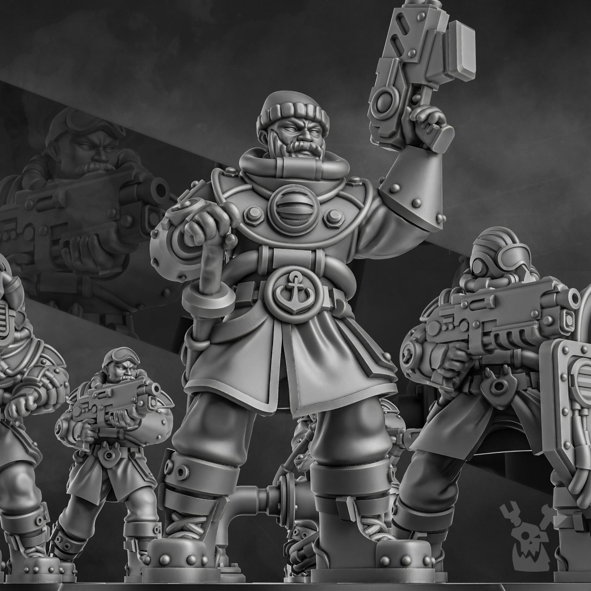 o361 未開封　インペリアル・ネイヴィー・ブリーチャー 中古】ミニチュアゲーム キルチーム・データカード