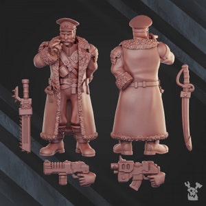 Prosecutor Kustov | Sci-Fi | Wargaming | 28mm Scale