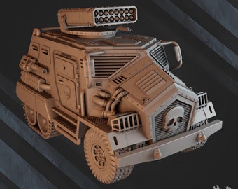 Infantry Fighting Vehicle "Pardalis" P-58 | Sci-Fi | Wargaming | 28mm Scale