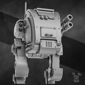 The Ork Slayers Stomper Mech | Sci-Fi | Wargaming | 28mm Scale