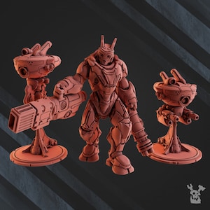 Shock Leader | Sci-Fi | Wargaming | 28mm