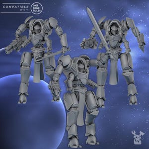 Exosuit Squad | Sci-Fi | Wargaming | 28mm Scale