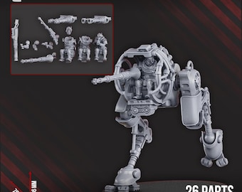 Pluto's Cruranian Walker | Sci-Fi | Wargaming | 28mm Scale