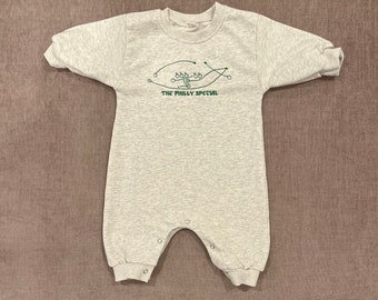 Embroidered Philly Special (Eagles) Baby Romper Onsie