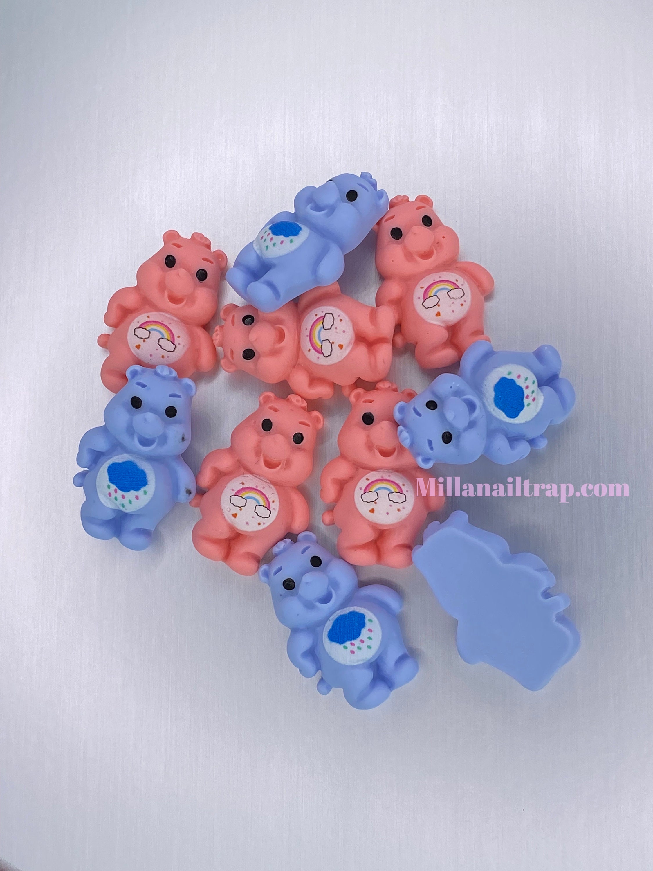 Leelosp 240 Pieces 3D Bear Nail Charms Gummy Candy Nail Charms for Acrylic  Nail Colorful Kawaii 3D Cute Resin Bear Charm for Nail Art DIY Handmade  Crafting