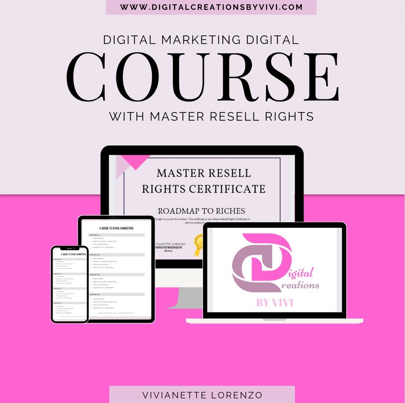 Digital Marketing Course with Master Resell Rights image 1