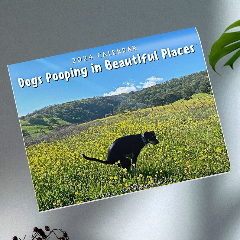 2024 Dog Poop Calendar Funny Gifts Huggies Calendar - Etsy 2024 Dog Poop Calendar Funny Gifts Huggies Calendar - Etsy