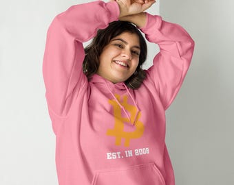 Origin of Bitcoin Hoodie: Crypto History Sweatshirt - Satoshi Nakamoto