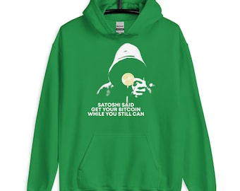 Satoshi Bitcoin Hoodie: Crypto Maximalist Apparel