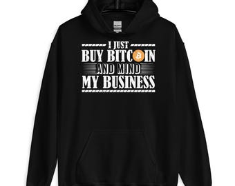 Bitcoin Mindset Hoodie: Funny Crypto HODL Apparel