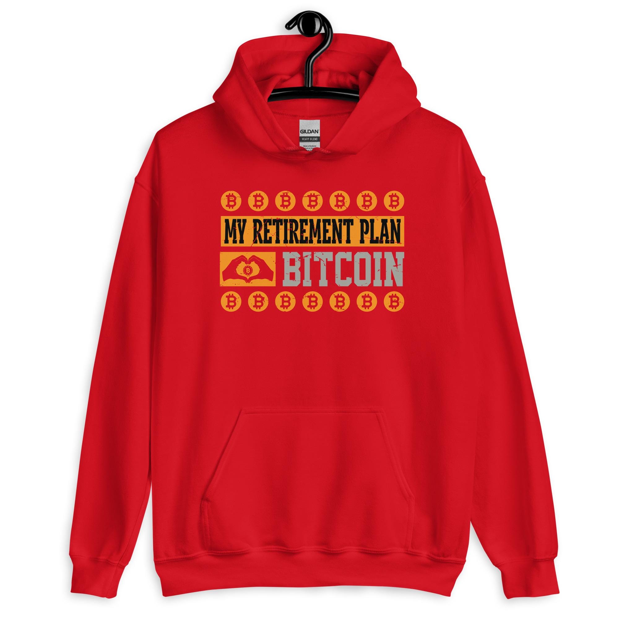 Bitcoin Retirement Hoodie: Crypto HODL Sweatshirt for Maximalists - Etsy