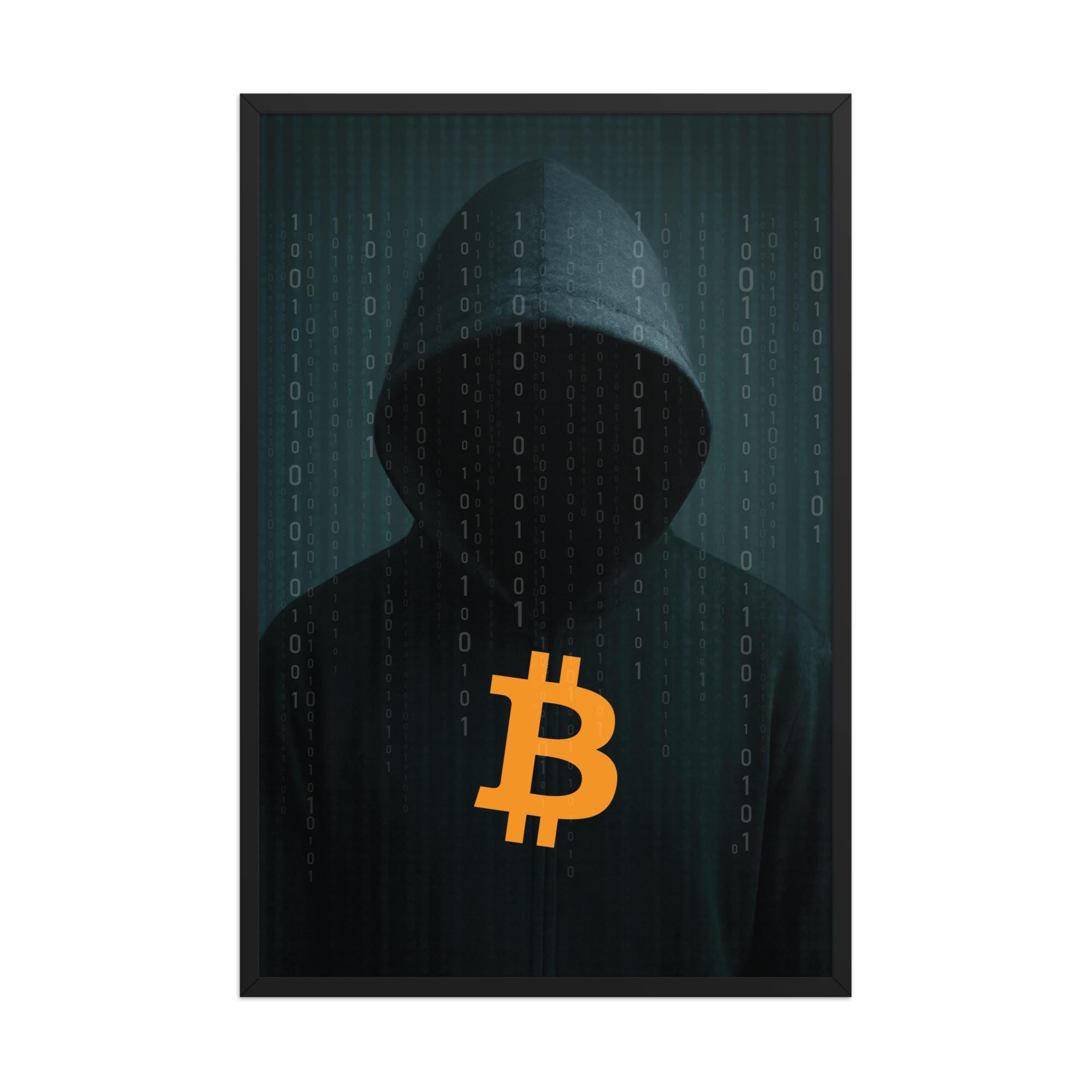 サトシ・ナカモト ビットコインアートプリント – 暗号通貨愛好家向け壁飾り - Etsy 日本